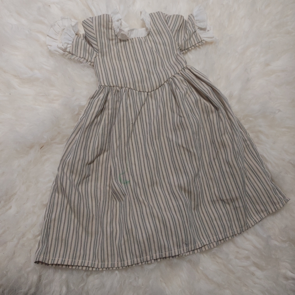 ʕ·ᴥ·ʔ Vintage Pleasant Company American Girl Felicity Work Dress 1995 - Picture 2 of 4